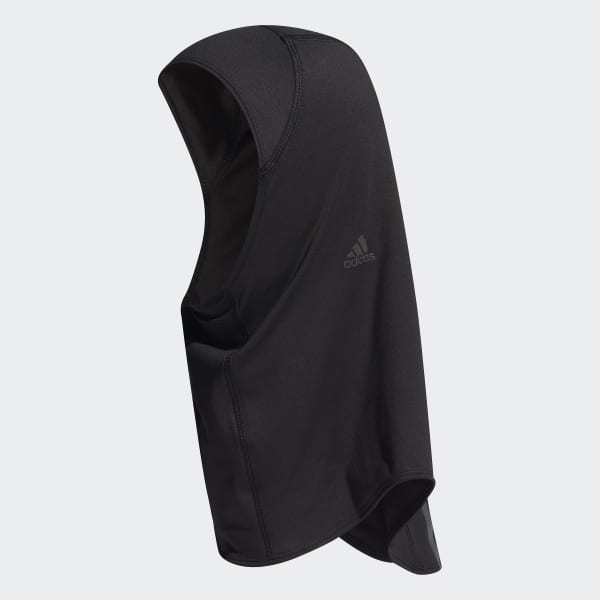 Svart Run Icons 3-Stripes Sport Hijab K7280