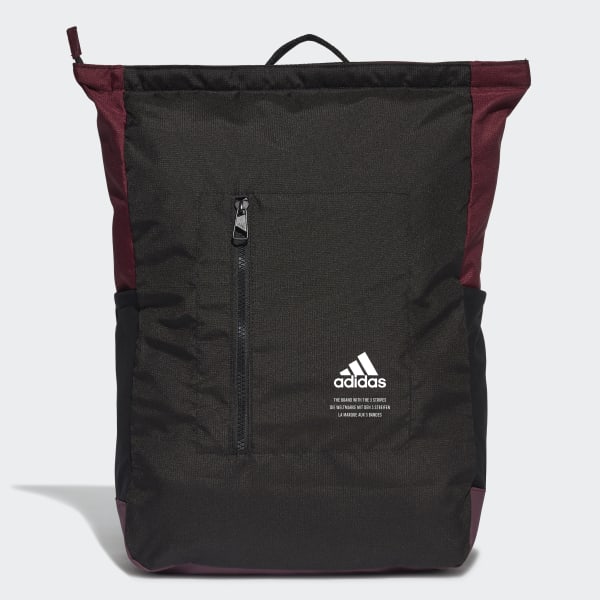 adidas top zip backpack