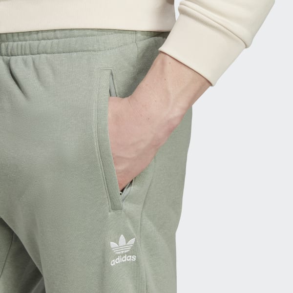 Lifestyle adidas Essentials+ US | Made Men\'s adidas - with Sweat Hemp | Green Pants
