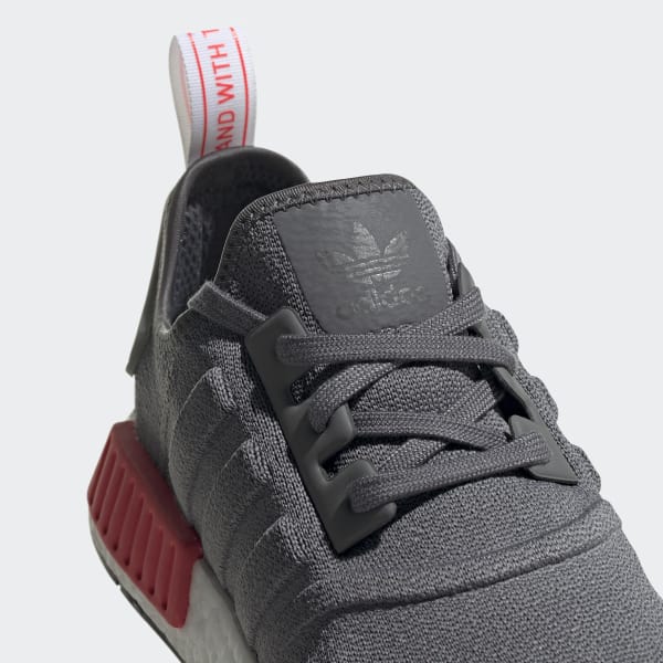 nmd r1 grey shock red buy clothes shoes 