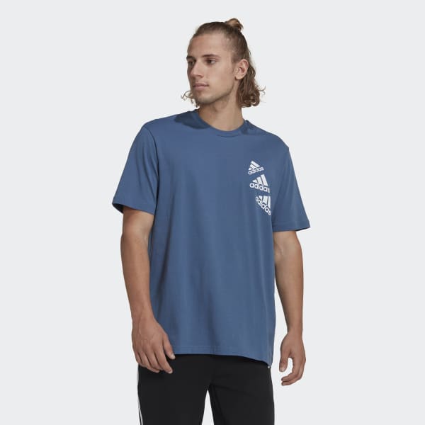 Bleu T-shirt Essentials BrandLove P5872
