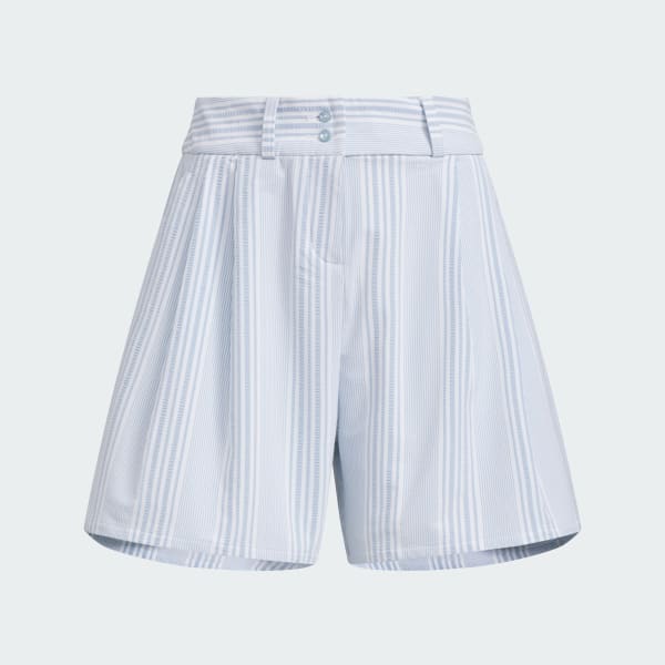 Blue Seersucker Shorts 6-Inch