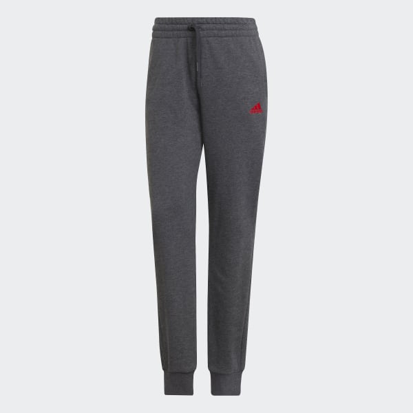 Gri Essentials Havlu Kumaş Logo Eşofman Altı