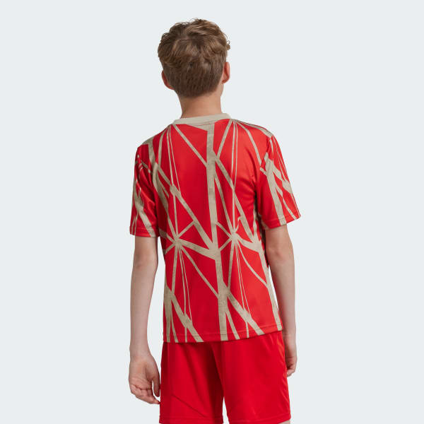 Rosso Maglia Pre-Match FC Bayern Bambini