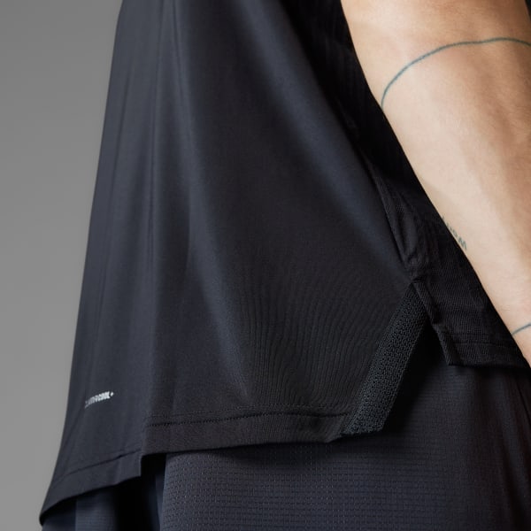 สีดำ เสื้อยืด Designed-for-Training Intensity