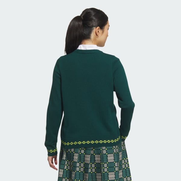 グリーン 【ゴルフ】フルファッション クルートップス