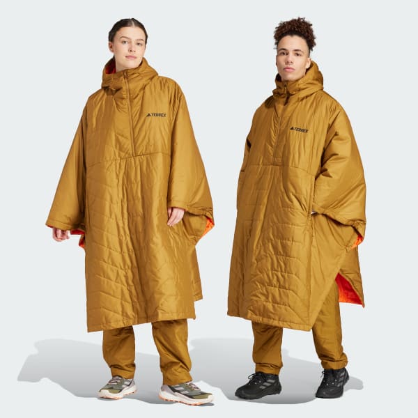 adidas Terrex Xploric PrimaLoft Insulated Hooded Poncho Brown Free Shipping with adiClub adidas Canada