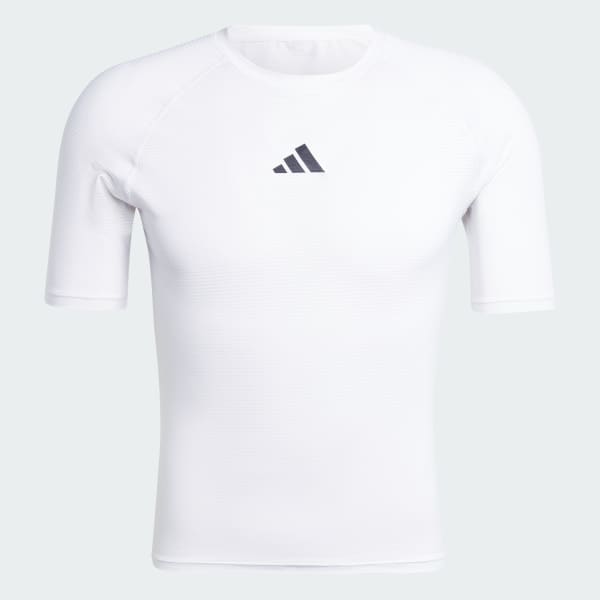 Bianco Maglia da ciclismo Baselayer Mesh