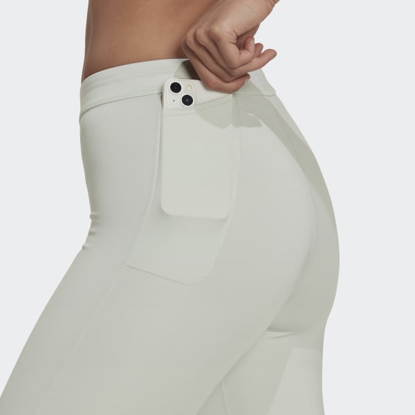Zielony Run Icons 7/8 Running Tights HL219
