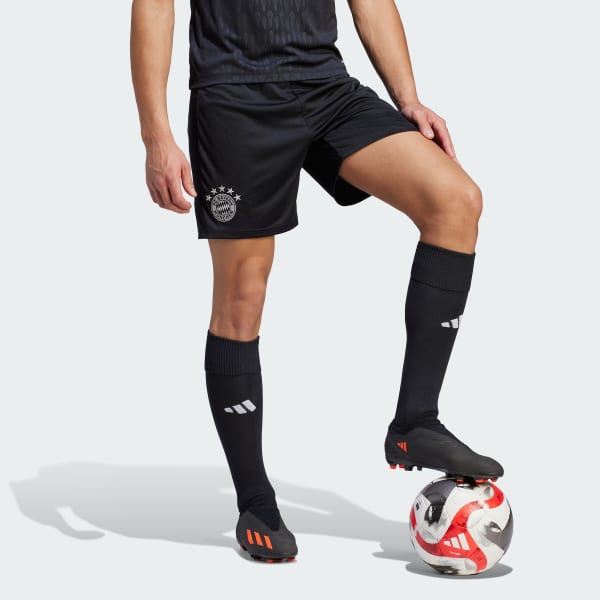 Black FC Bayern Tiro 23 Goalkeeper Shorts