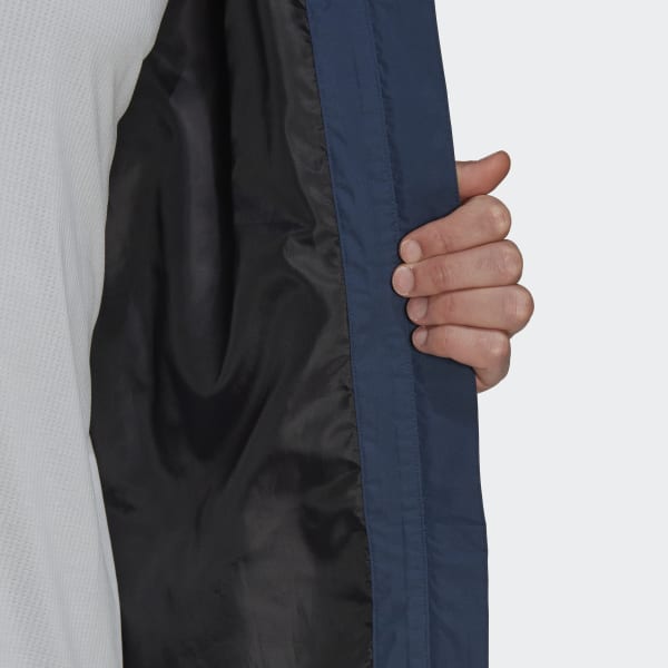 Jacket adidas Men\'s Hiking Blue US | - | Two-Layer adidas Rain RAIN.RDY Multi TERREX
