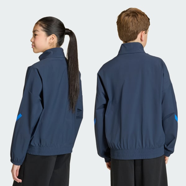 Blau ARsenal FC adidas Z.N.E. Anthem Kids Jacke