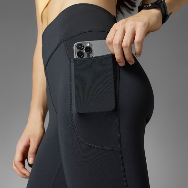 Preto Leggings 7/8 3-Stripes DailyRun adidas