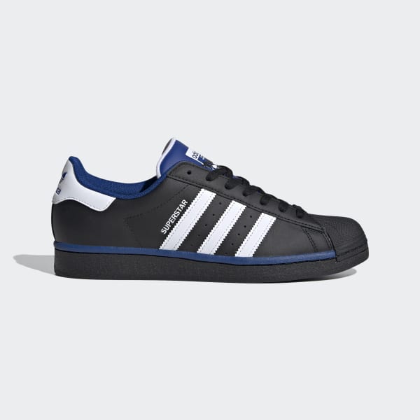 adidas superstar blue white