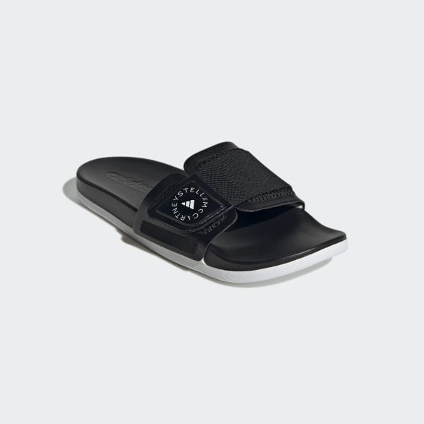 Preto Chinelos adidas by Stella McCartney