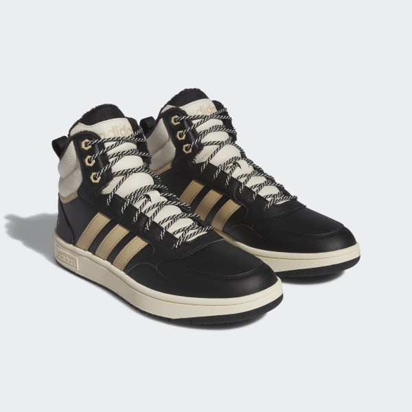 Sort Hoops 3.0 Mid Lifestyle Basketball Classic Fur Lining Winterized sko