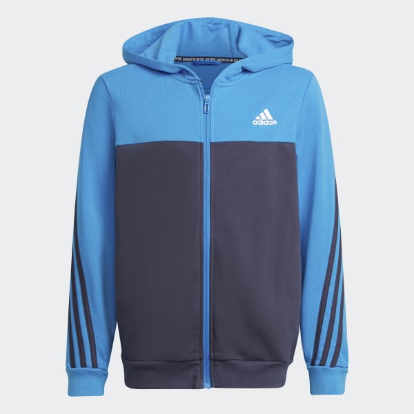 adidas 3Stripes Tracksuit Blue adidas UK