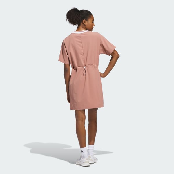 Pink Beyond V-neck Adjustable Dress