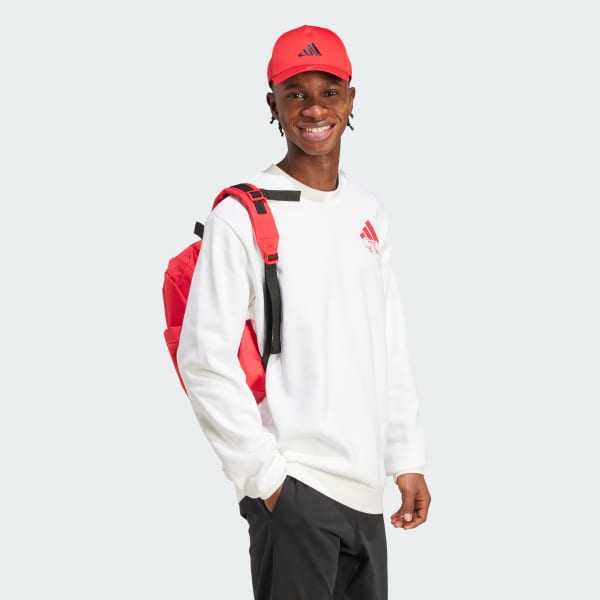 White Food fortune cookie Graphic Sweatshirt