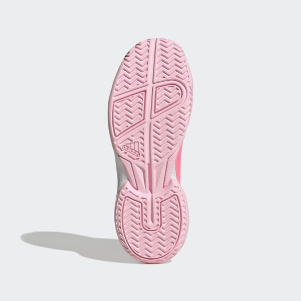 Pink Adizero Club Tennis Shoes
