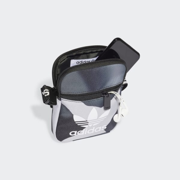 Black Camo Festival Bag
