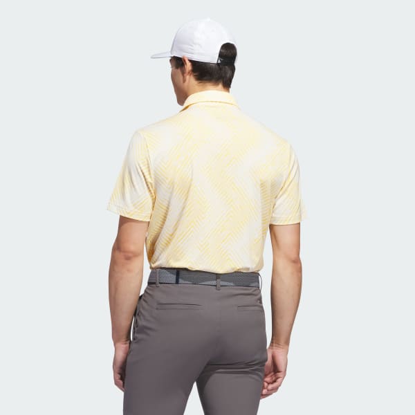 Beige Polo Ultimate365 Allover Print