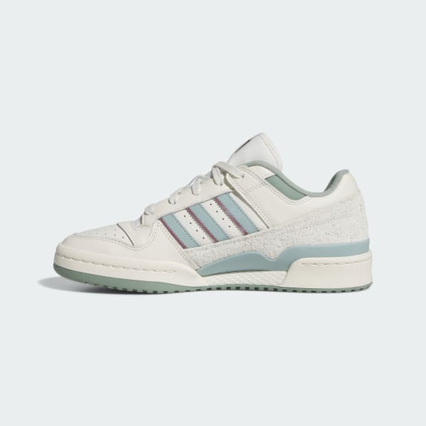 adidas Hoop York City Forum Low CL Shoes - White | Free
