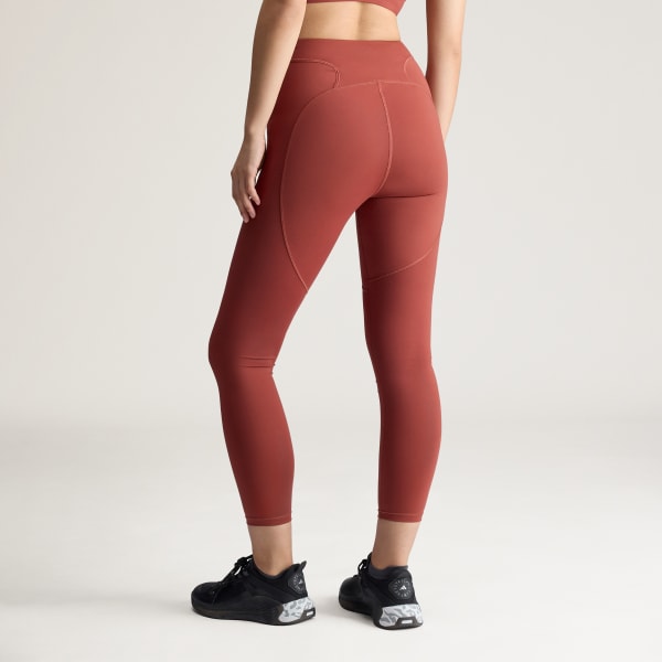 Red adidas by Stella McCartney Training 7/8 Leggings