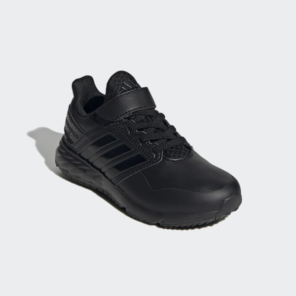 adidas black strap shoes