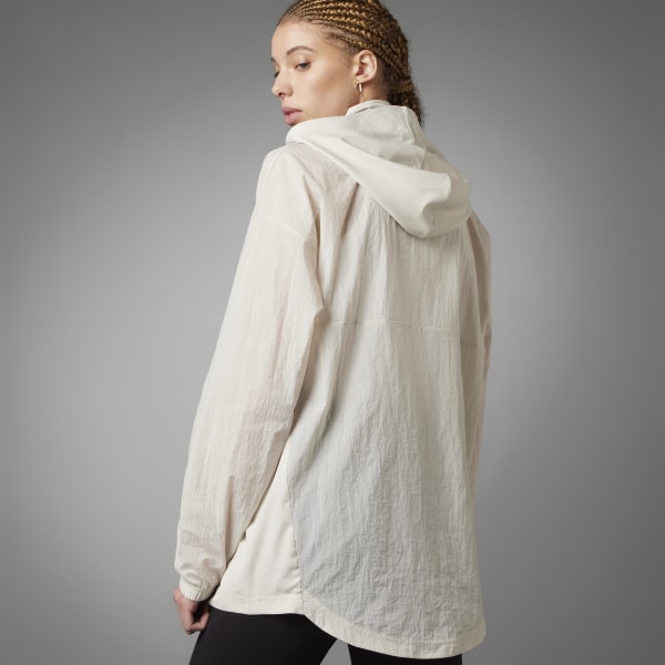 [RIBBONBIT] / ☆ Kaya Windbreaker / Ivory Women's Paracutie™ Windbreaker |