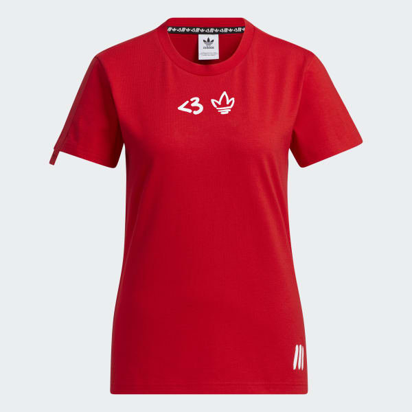 adidas Valentine s Day Tee Red adidas Philippines