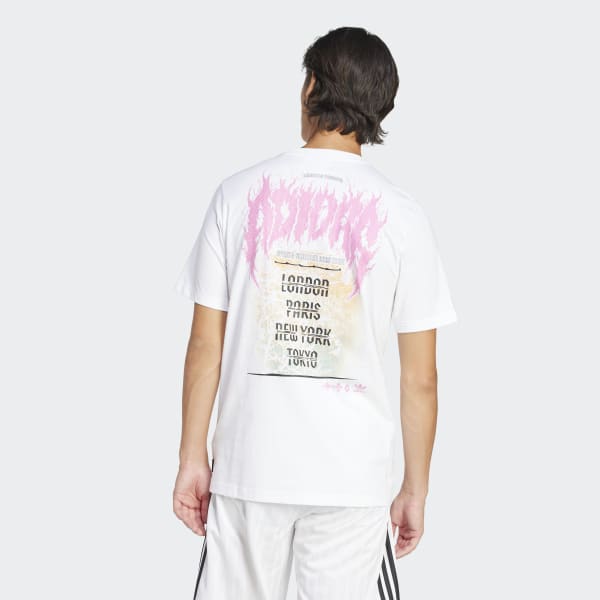 ★ adidas★ Trefoil Series Elevated Tee White JD0665 Trefoil_Series_Fashion_Elevate