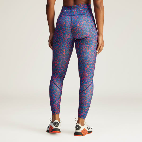 Vermelho Legging Treino Estampada adidas by Stella McCartney TruePurpose Optime