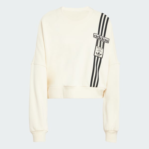 Adidas originals adibreak crop sweatshirt new arrivals