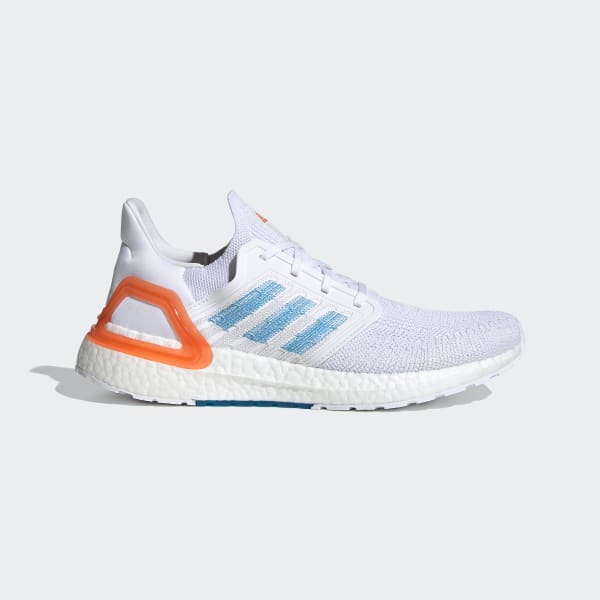 ultraboost white blue