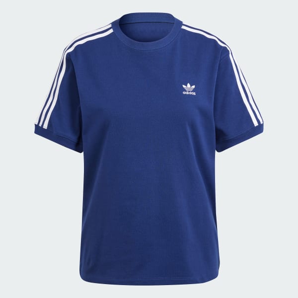 T shirt 3 Stripes Blu adidas adidas Italia