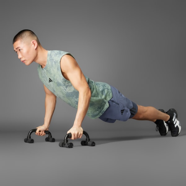 สีเทา เสื้อกล้ามพิมพ์ลาย PrimeLift