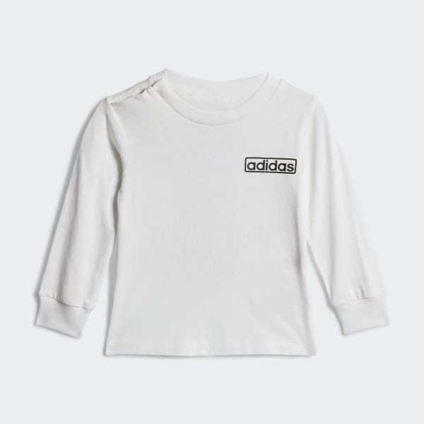 Black Adibreak Long Sleeve Tee Set
