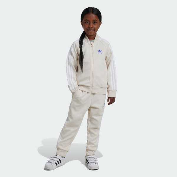 White adidas x Disney Mickey Mouse Track Suit Kids