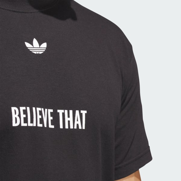 adidas Anthony Edwards Believe That Tee Black Free Shipping with adiClub adidas US