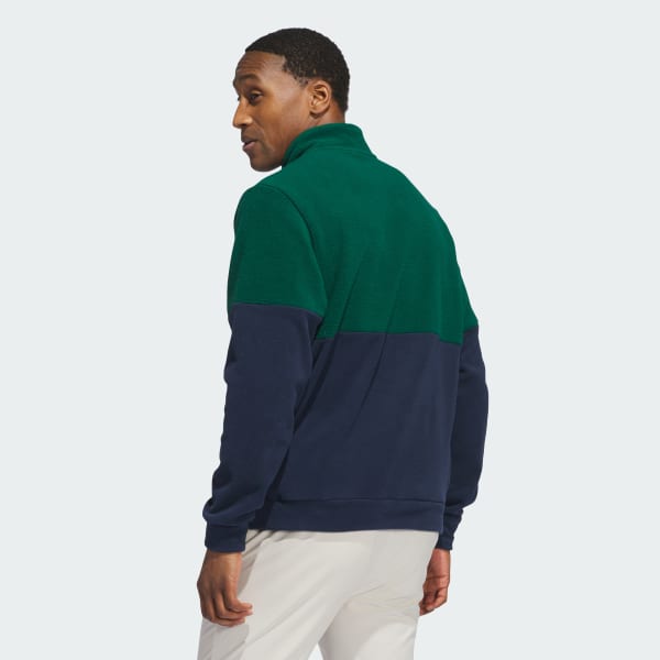 Green Ultimate365 Fleece Quarter Zip Sweatshirt