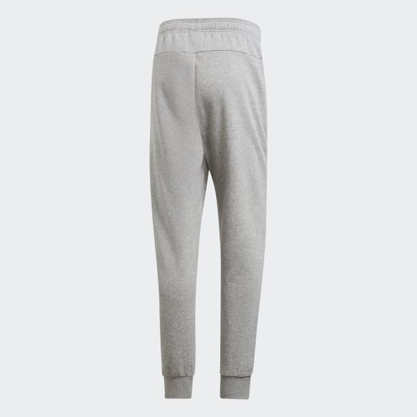 Plomo Pantalón Essentials Plain Pierna Cónico con Puño Ajustado