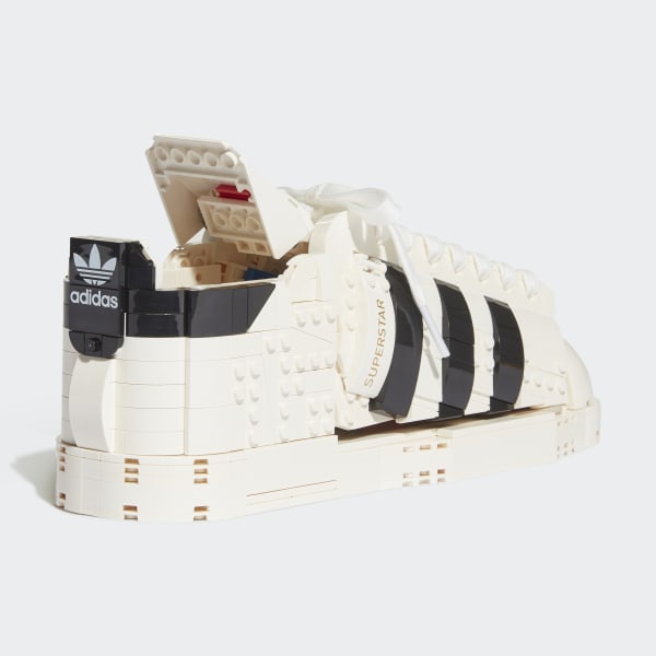 Vit LEGO® adidas Originals Superstar Shoe