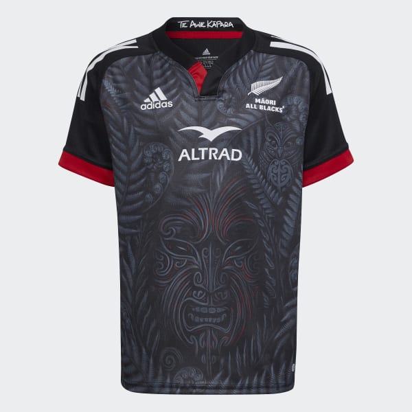 cerná Domácí dres Maori All Blacks Rugby Replica