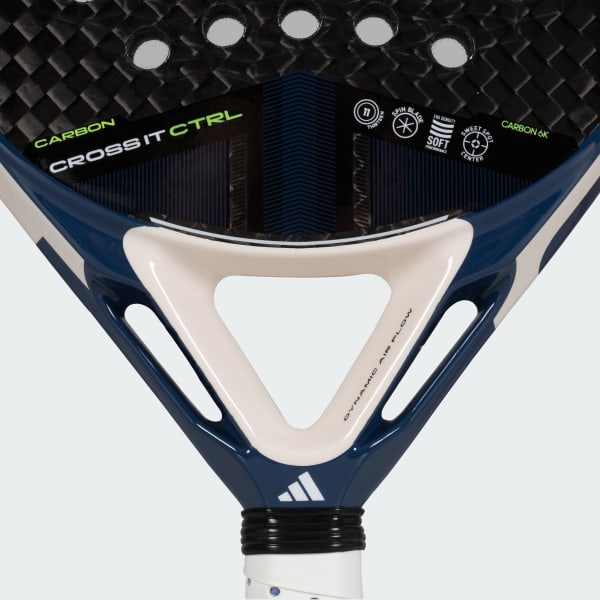 blauw Cross It Carbon CTRL Padelracket