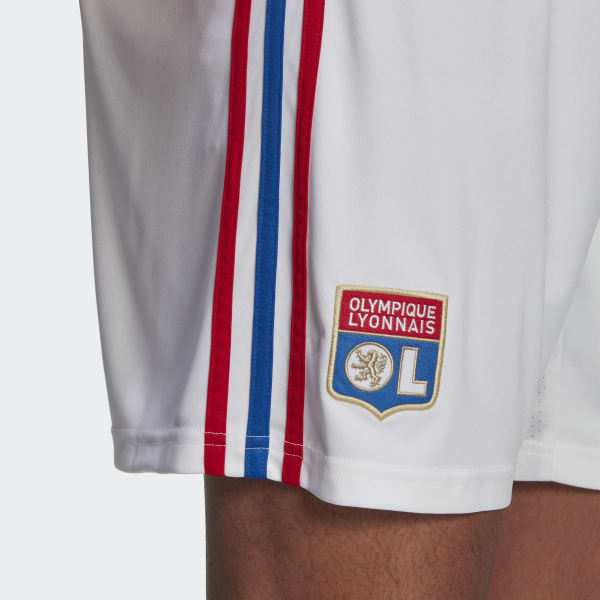 White Olympique Lyonnais 22/23 Home Shorts