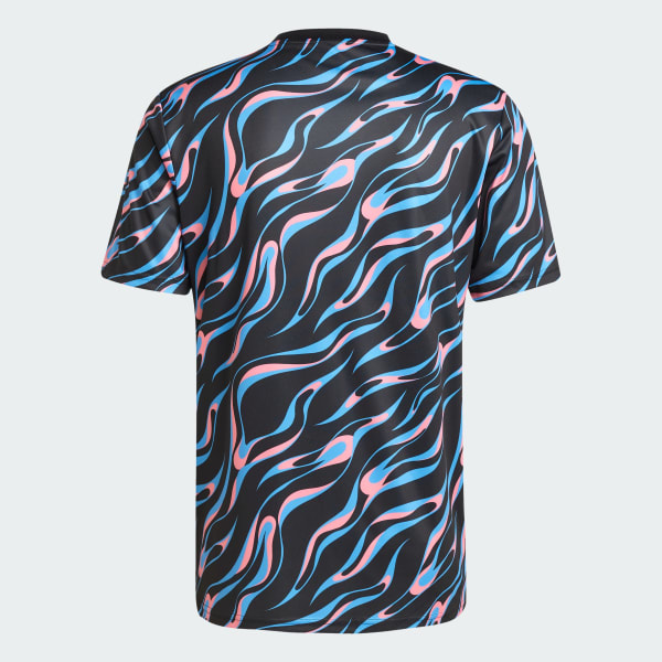 アディダス 半袖 トレーニング ジャージー - ブラック | アディダス