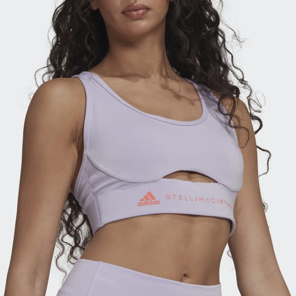 Lila adidas by Stella McCartney TrueStrength Medium-Support Sport-BH CT507