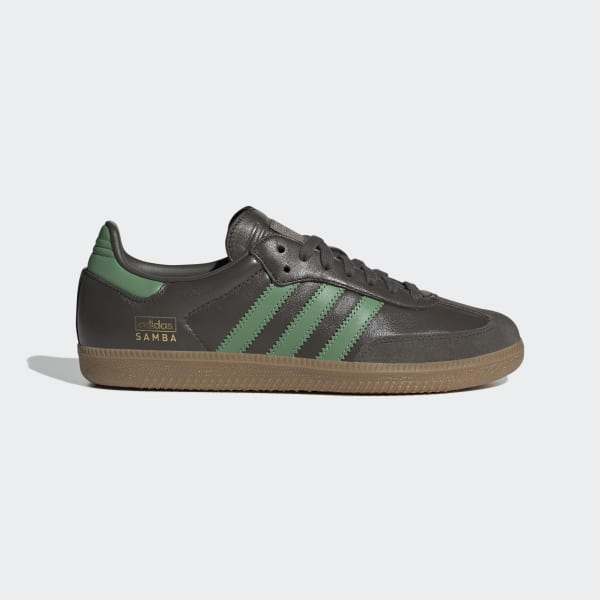 靴 adidas Samba OG Shadow Green Tênis Samba OG - Verde adidas | adidas Brasil