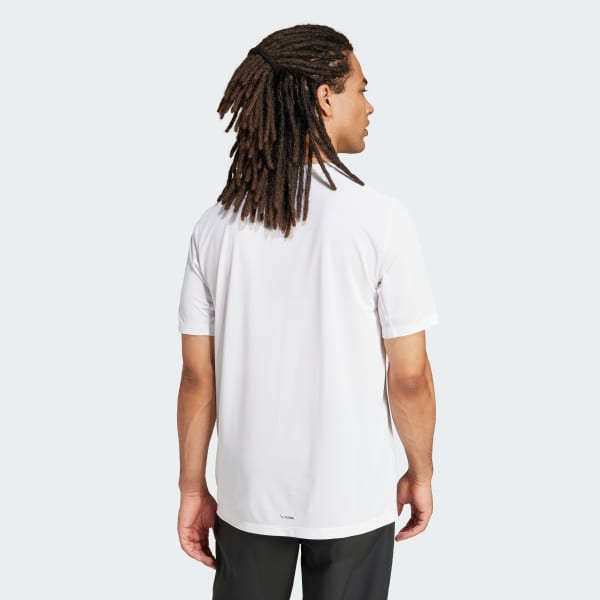 Hvit Terrex Multi Climacool Logo Tech T-skjorte